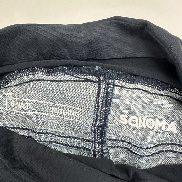 Sonoma Maternity Jegging Women's size 6 Dark Wash Blue Denim Jeans - Picture 3 of 5